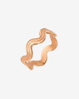 Wave after Wave Ring Roségold