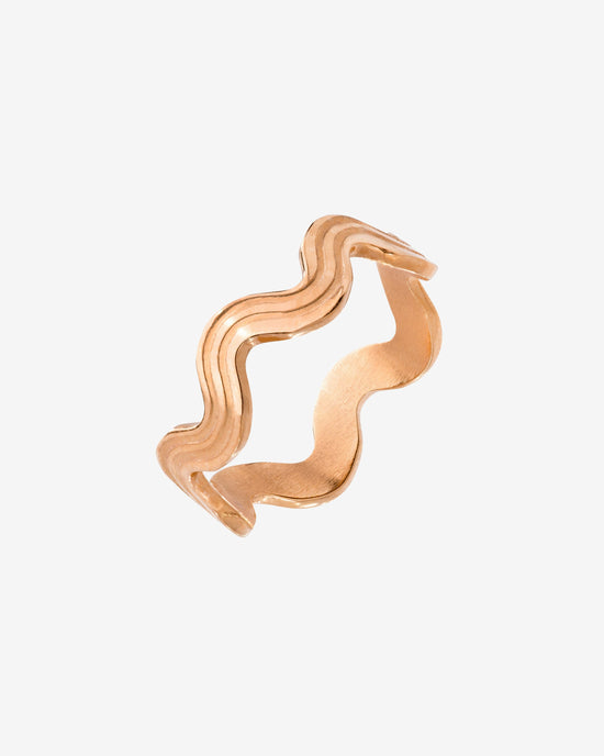 Wave after Wave Ring Roségold