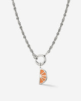 Juicy Rope Chain Necklace Set Silber