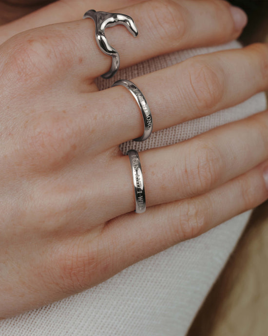 I can. And I will Ring Silber