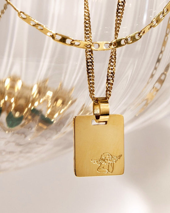 Angel Necklace Gold