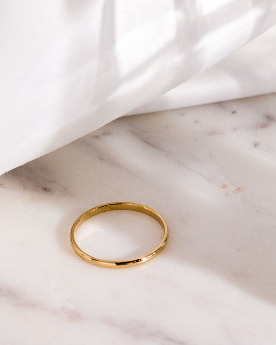 Fine Line Ring Roségold
