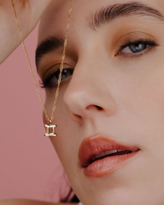 Gemini Bubble Necklace Roségold