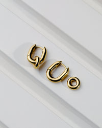 Chunky Full Circle Oval Hoop Set Baby