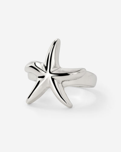 Sea Star Ring Silber
