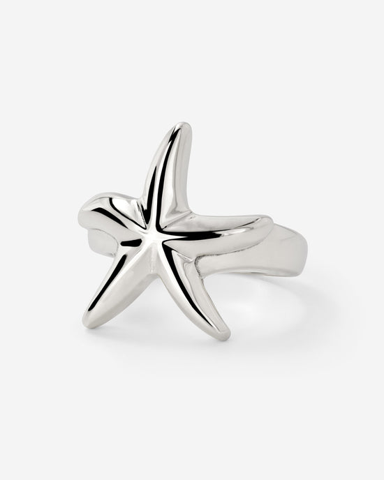 Sea Star Ring Silber