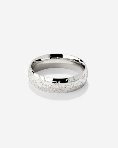 Desert Glow Ring Silber