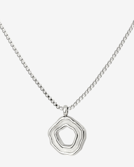 Coastal Charm Necklace Silber
