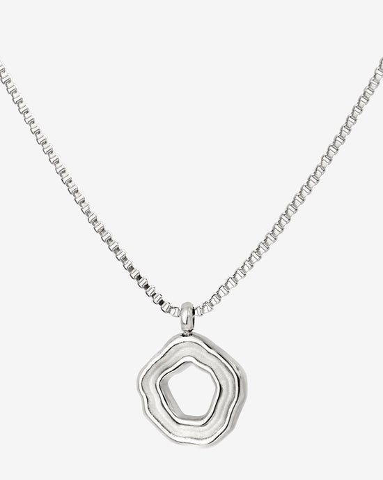 Coastal Charm Necklace Silber