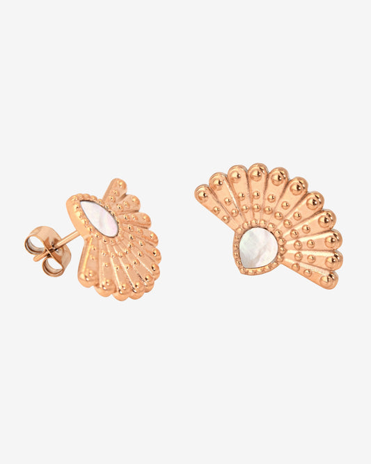 Incredible Leo Stud Earrings Roségold