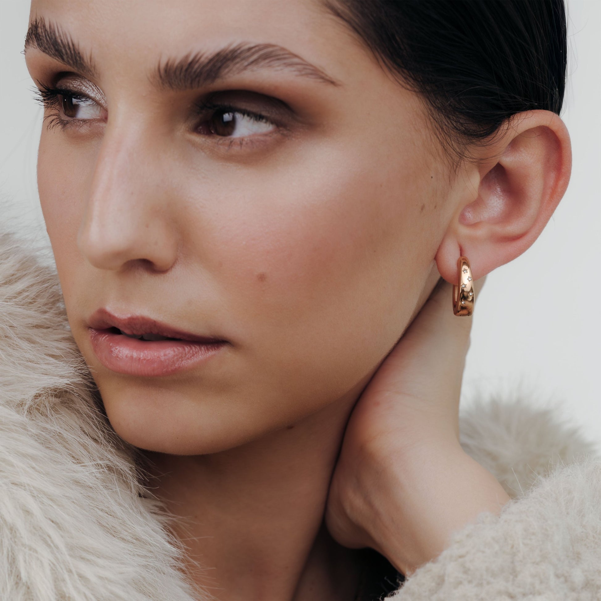 Starstruck Hoops Roségold