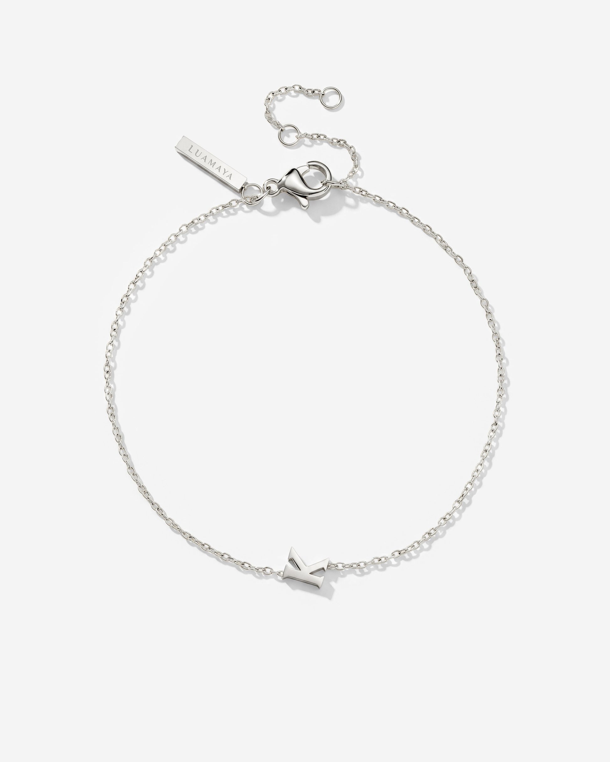 Tiny Letter Bracelet