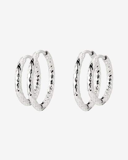 Prism Hoop Bundle Silber
