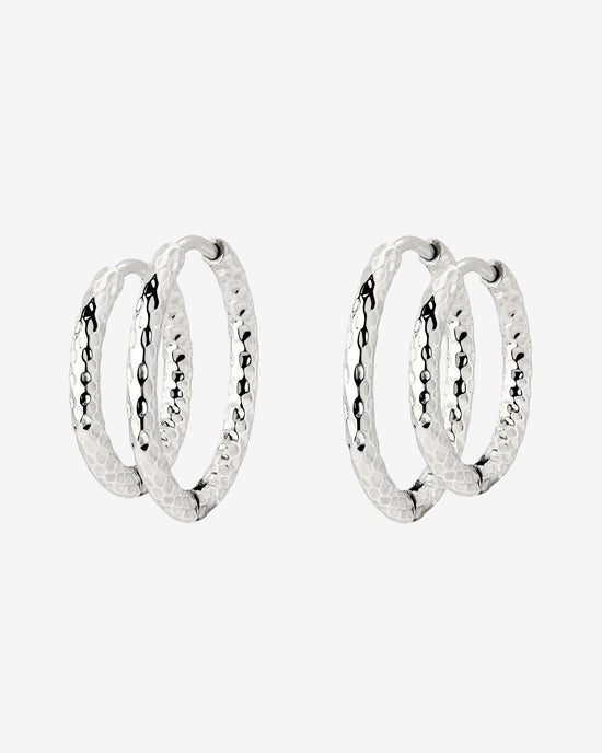 Prism Hoop Bundle Silber