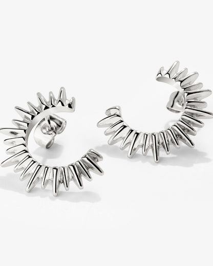 Icicle Earrings Silber