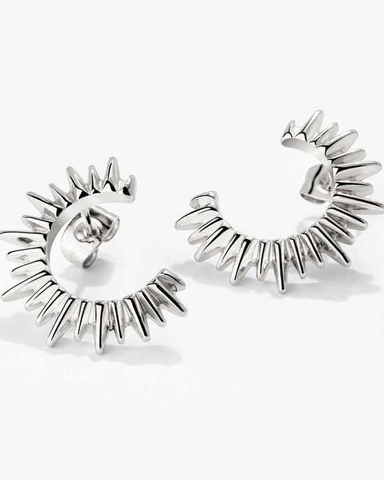 Icicle Earrings Silber