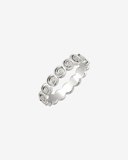 Swirl'n Ring Silber