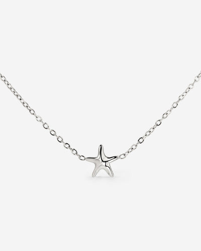 Sea Star Choker Silber