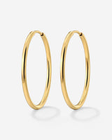 Extra Large Hoops Gold