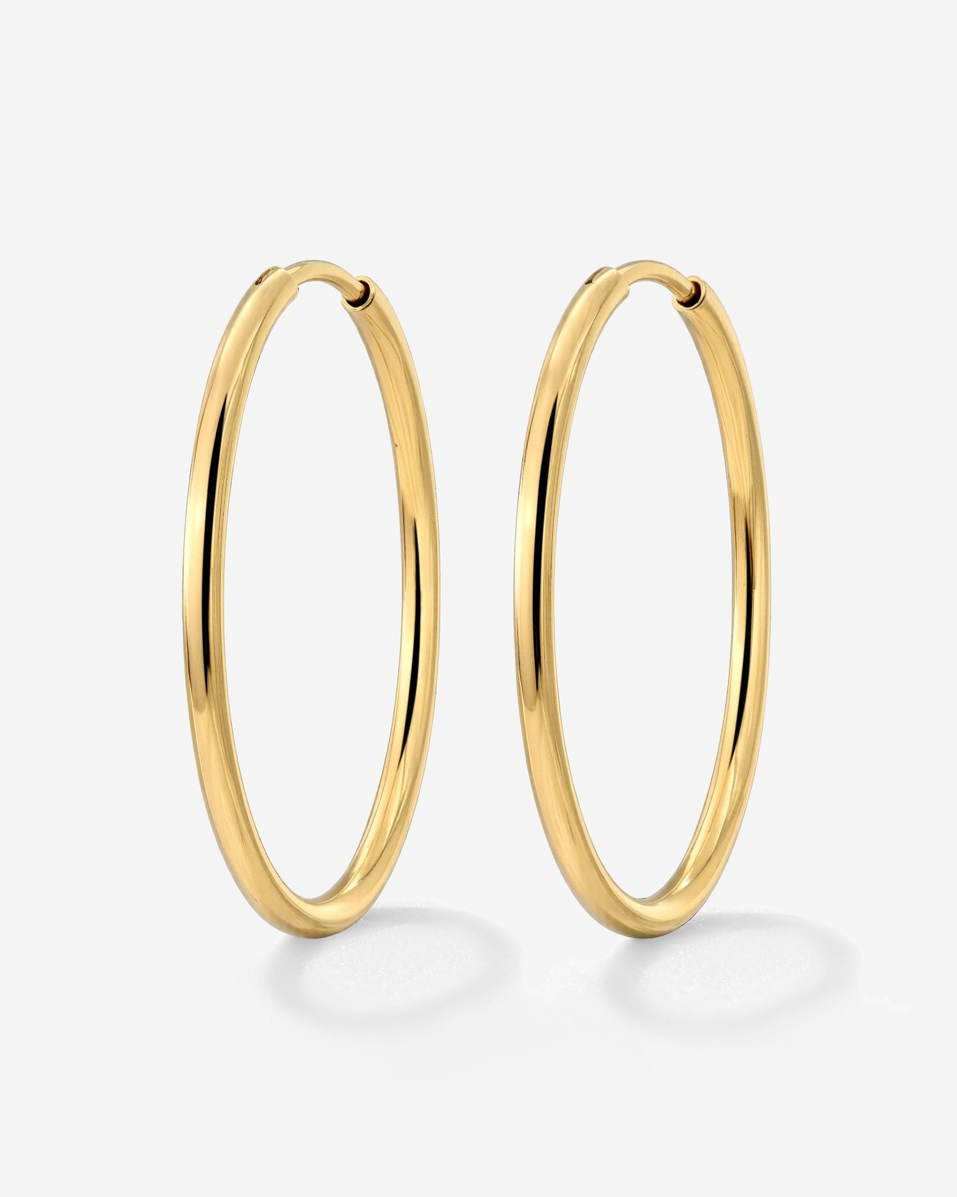 Extra Large Hoops Gold