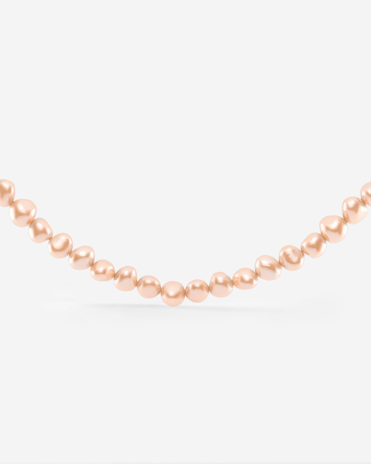 Dusty Rose Perlita Choker Oro