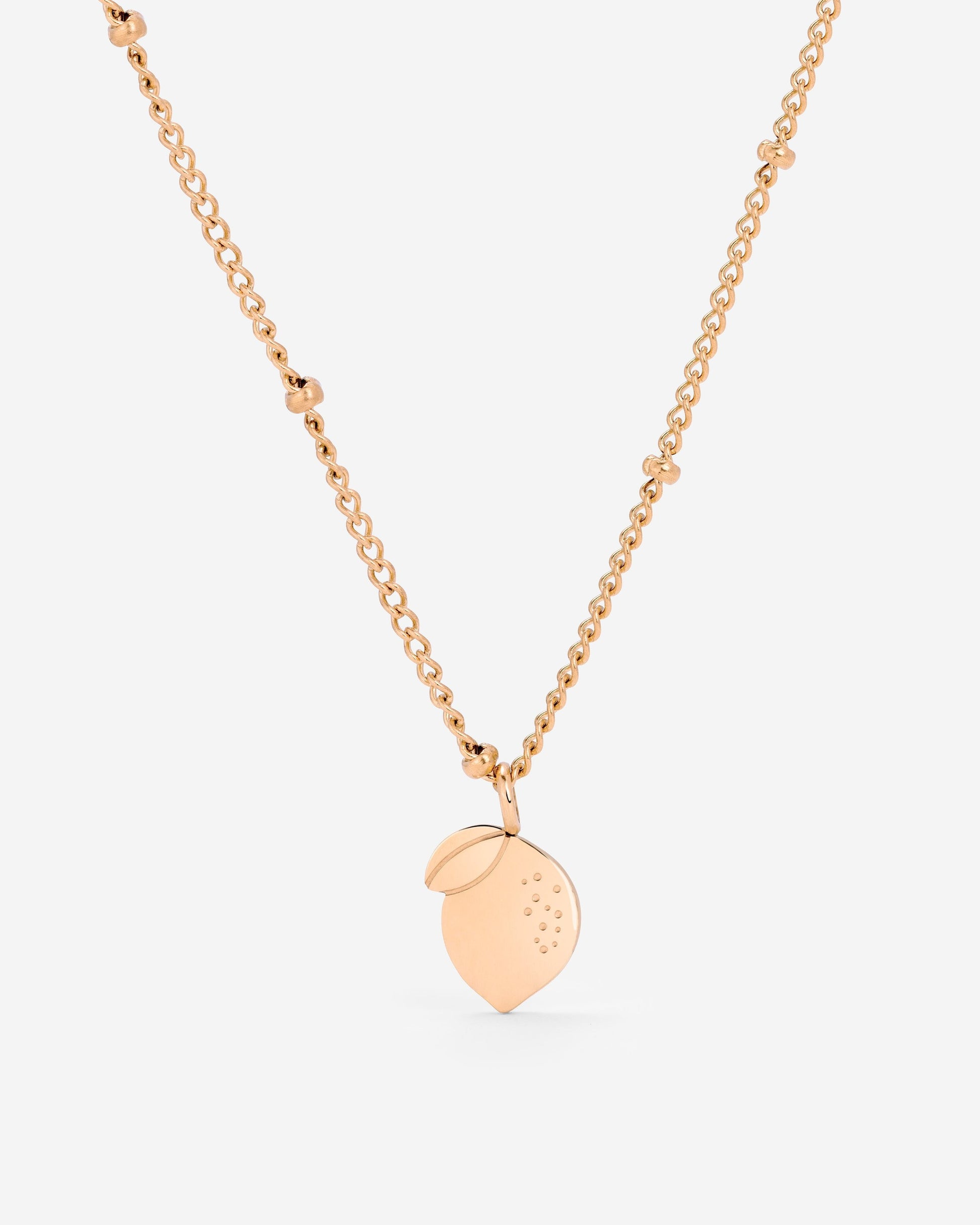 When Life gives you Lemons Necklace Roségold