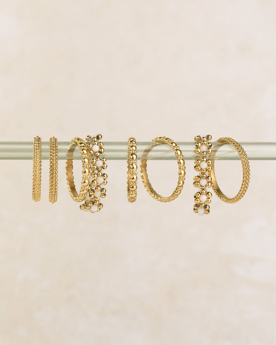 Dotted Ring Gold