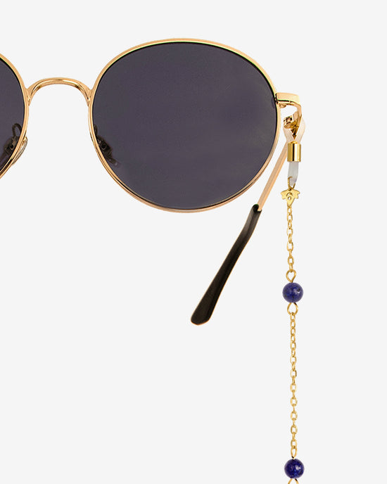 Blue Bay Sunglasses Chain Gold