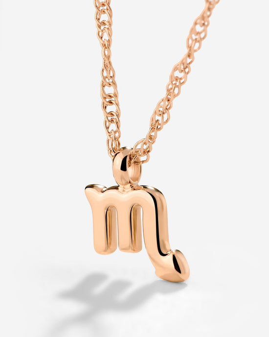 Scorpio Bubble Necklace Roségold