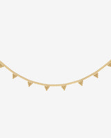 Tiny Beads Necklace Gold