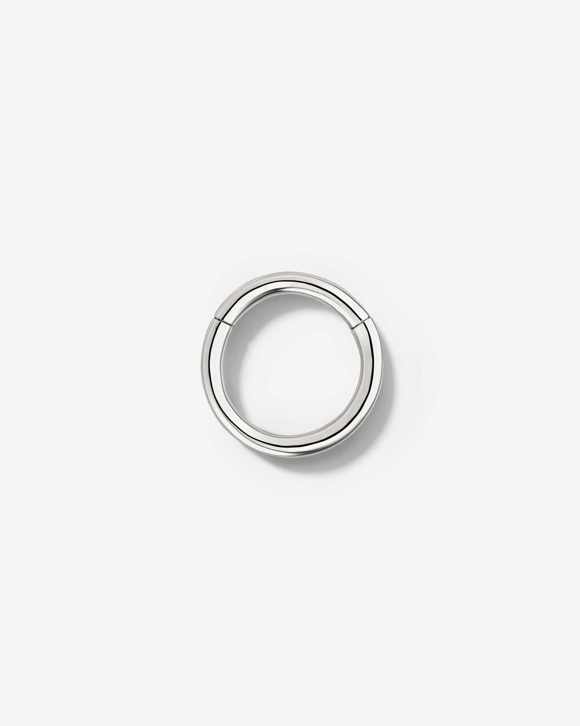 Basic Click Piercing Ring Silber