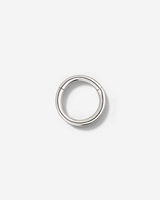 Basic Click Piercing Ring Silber
