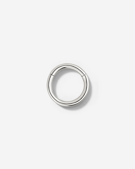 Basic Click Piercing Ring Silber