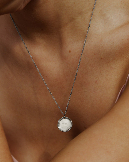 Zodiac Necklace – Aries / Widder Silber