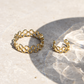 Fish Scale Ring Gold