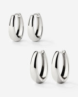 Seeker Hoop Bundle Silber
