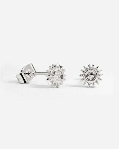 Sun Lover Studs Silber