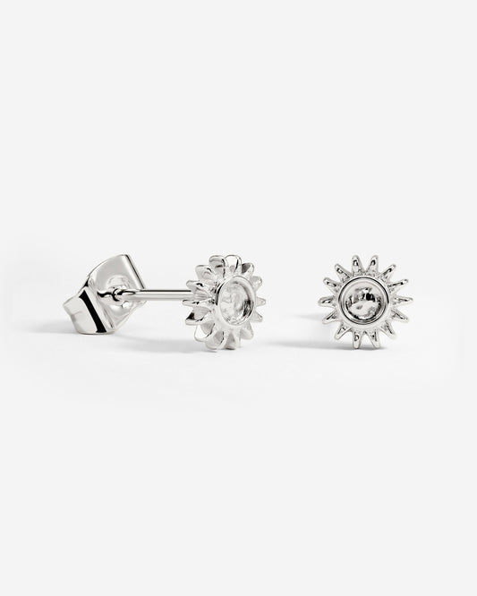 Sun Lover Studs Silber