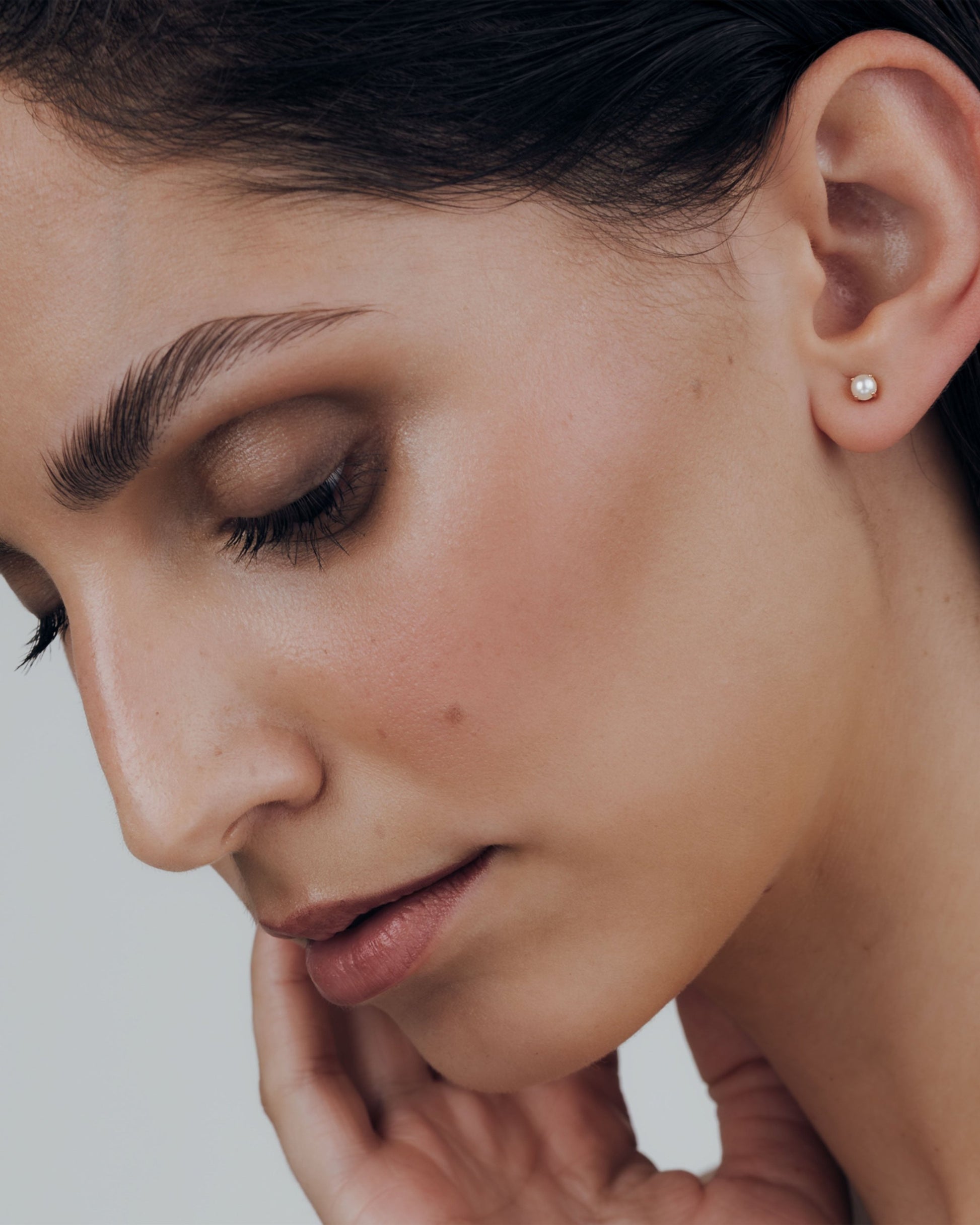 Dream Pearl Studs Roségold