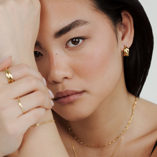 Keepsake Earrings Gold