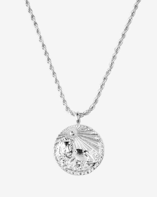 Zodiac Sign Necklace Silber
