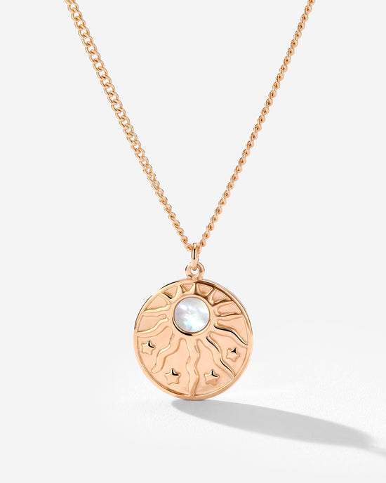 Sun Chaser Necklace Roségold