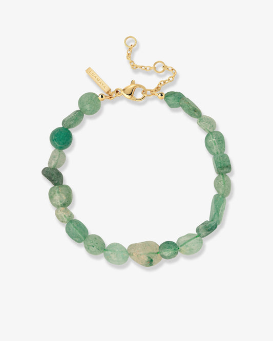 Sea Glass Bracelet Gold