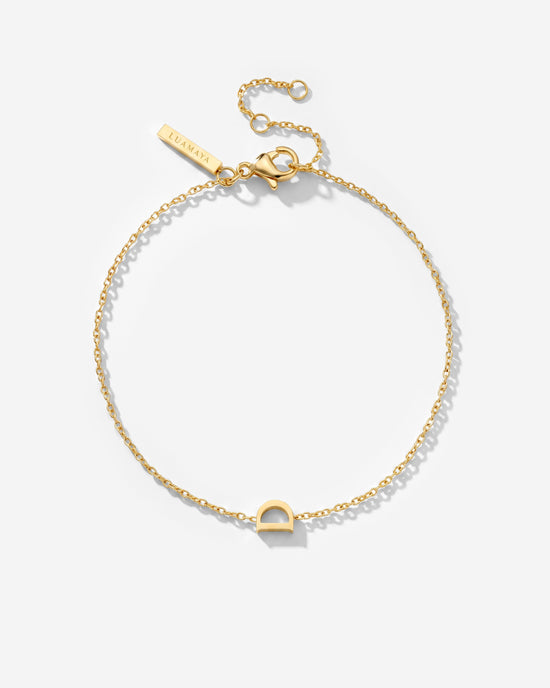 Tiny Letter Bracelet