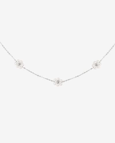 Flourish Necklace Silber