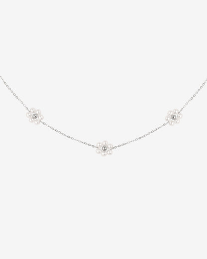 Flourish Necklace Silber