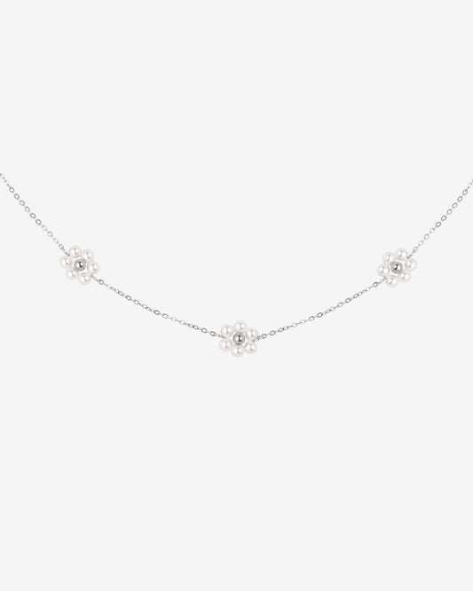 Flourish Necklace Silber