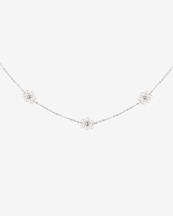 Flourish Necklace Silber