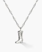 Howdy Necklace Silber