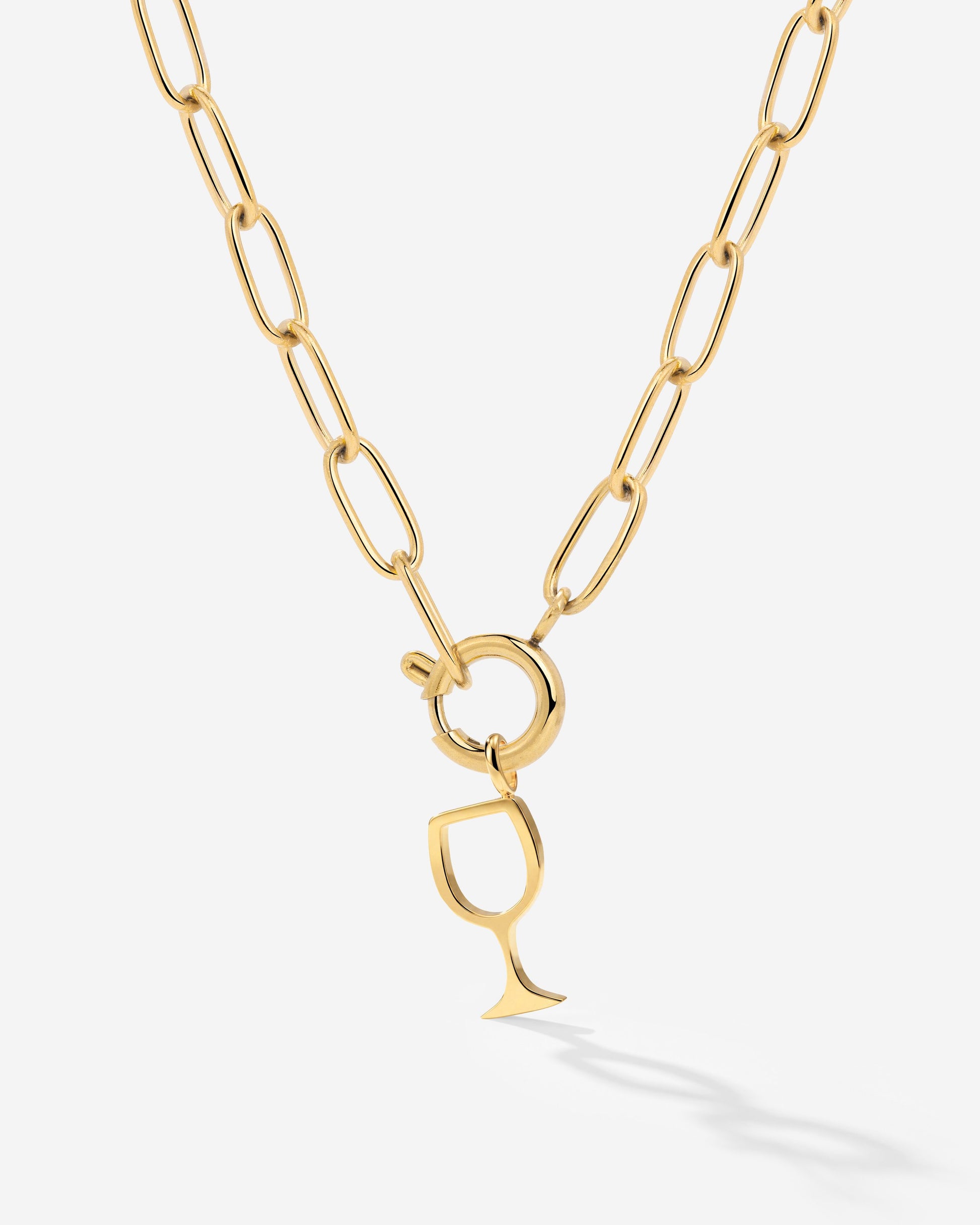 Vino Amore Oval Links Necklace Set